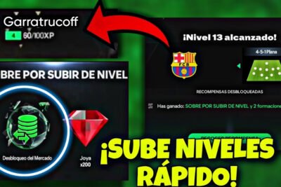 Subir de nivel en fc mobile